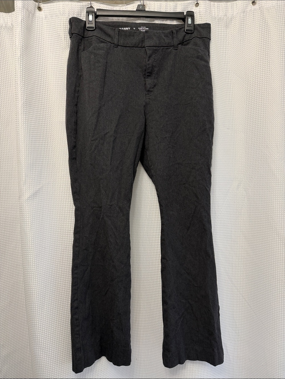 Old Navy Charcoal Pixie Flare Pants